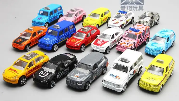 1: 64 легированная модель автомобиля наборы, высокая имитация игрушка джип автомобиль, Металл литье под давлением такси, развивающие игрушки