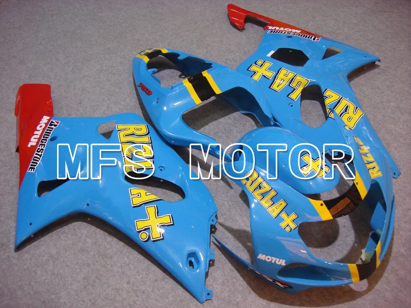 

Blue Red Fairing Injection ABS Bodywork Kit For 2001 2002 2003 Suzuki GSXR600/750 K1 K2
