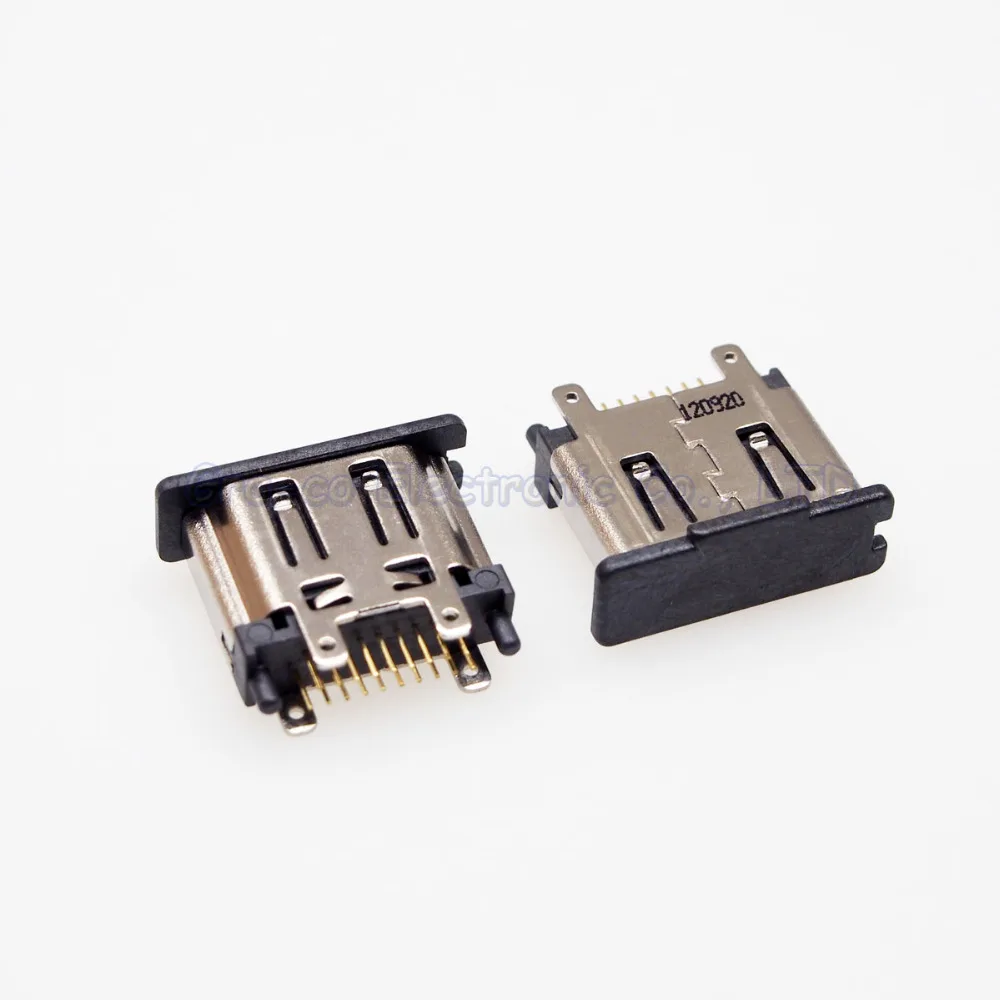 

5pcs 19Pin HDMI Female Socket HDMI Jack HDMI Port Interface Vertical Type