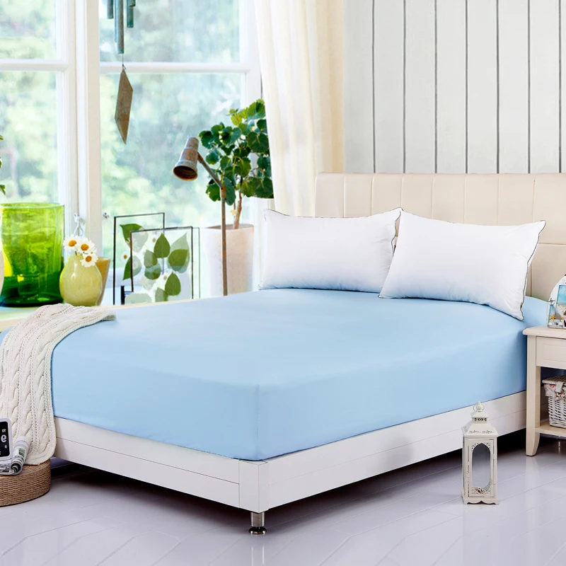 Home Textile Bedding Fitted Sheet Elastic Mattress Protector Cover Bed