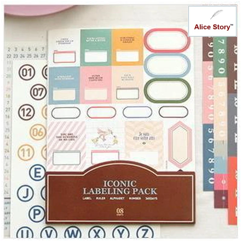 Buy Iconic office assitant labeling pack diary