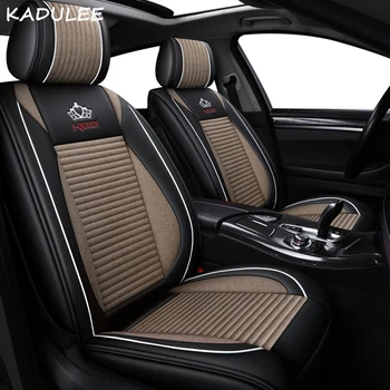 

KADULEE auto FLAX car seat cover for opel vectra b c 6 meriva zafia a astra h g j k Automobiles Seat Covers car-styling