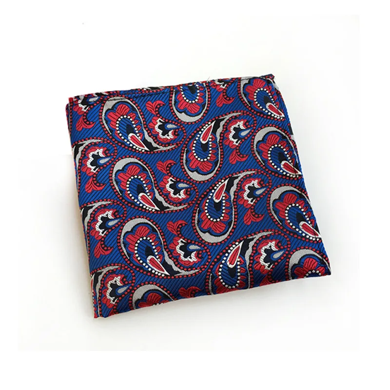Новые 23 цвета тканые носовые платки Paisly кешью орехи Hanky мужские деловые