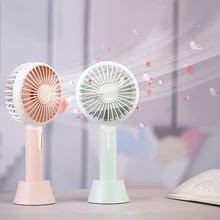 Портативный USB Мини Симпатичные вентилятор охлаждения воздуха 3 скорости 1200 мАч перезаряжаемый охладитель воздуха Микки вентилятор для дома и офиса