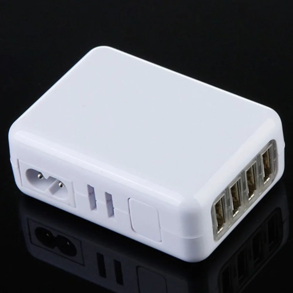 Micro Data 4 порты USB мощность зарядное устройство AU Plug 5 в 2A стены адаптер Портативный мощность Разъем для мобильного телефона