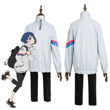 

Cosplay DARLING in the FRANXX Code 015 Ichigo Cosplay Costume Sports Suit Gym Suit Halloween Costumes
