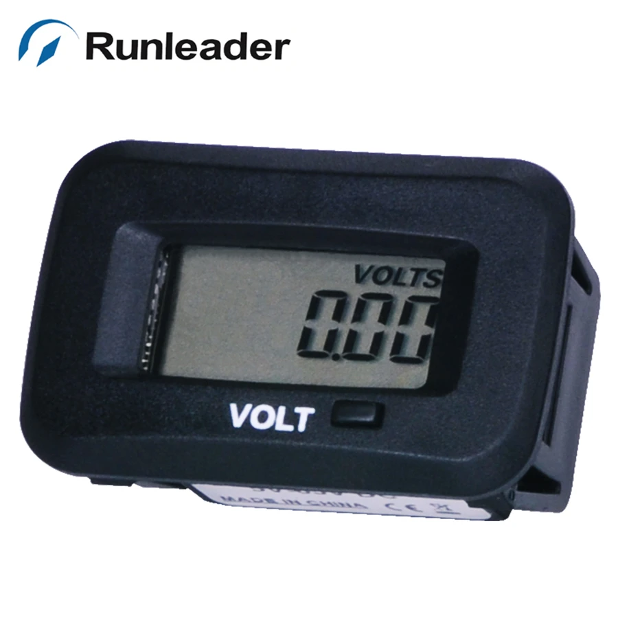 RL HM038V new waterproof digital voltmeter voltage meter gauge for