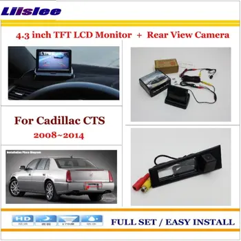 

Auto Camera For Cadillac CTS 2008-2014 Auto Back UP Reverse Camera 4.3" Color LCD Monitor Screen Rearview Parking System