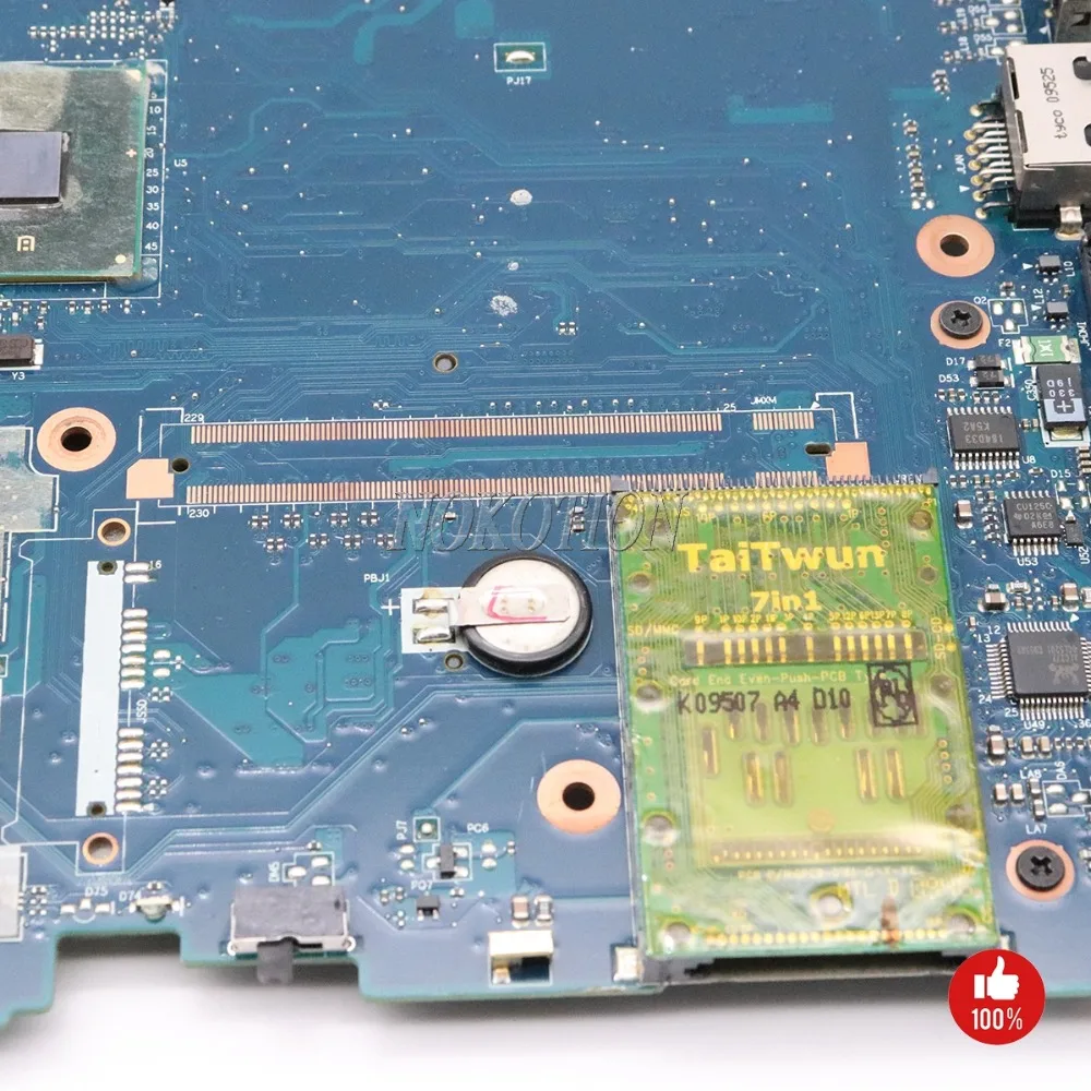 NOKOTION для ноутбука Toshiba Satellite A500 материнская плата K000093550 NSKAA LA-5361P HM55 DDR3
