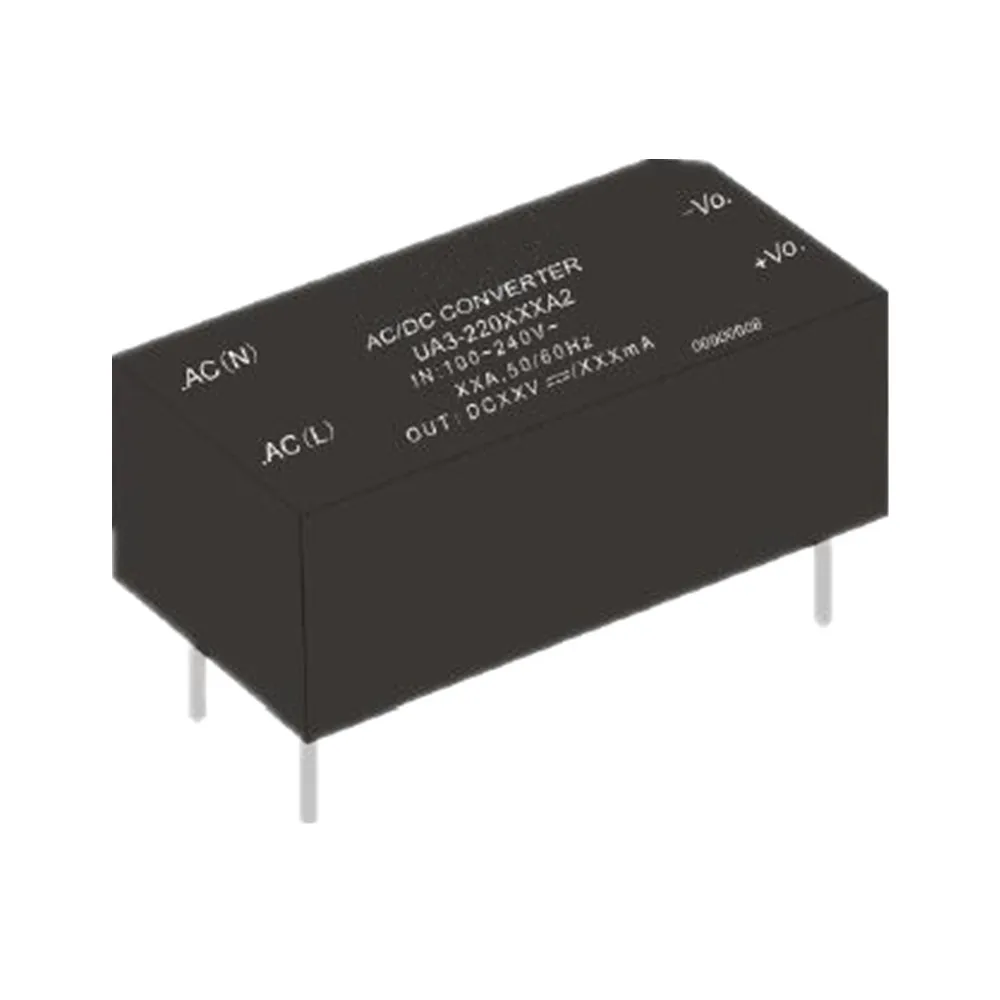 

UA3-220S05A2 AC-DC Power Module 3W 90-265V to 5V AC/DC Converter 3/5/9/12V UA3-220S3V3A2 UA3-220S09A2 UA3-220S12A2