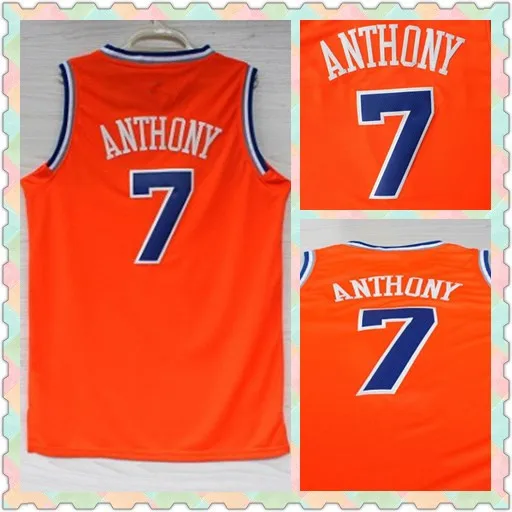 Orange and blue basketball jersey Clearance