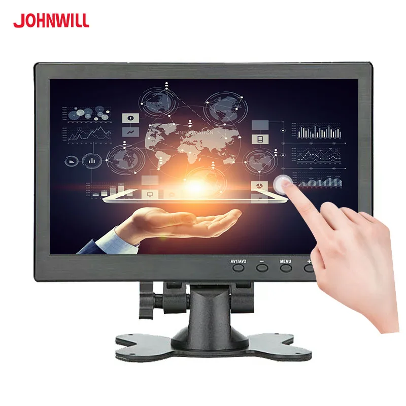 US $95.11 101 IPS Touch Screen 1920x1200 HDMI VGA AV USB flash drive Capacitive LCD Monitor Industrial Computer PC Car Game