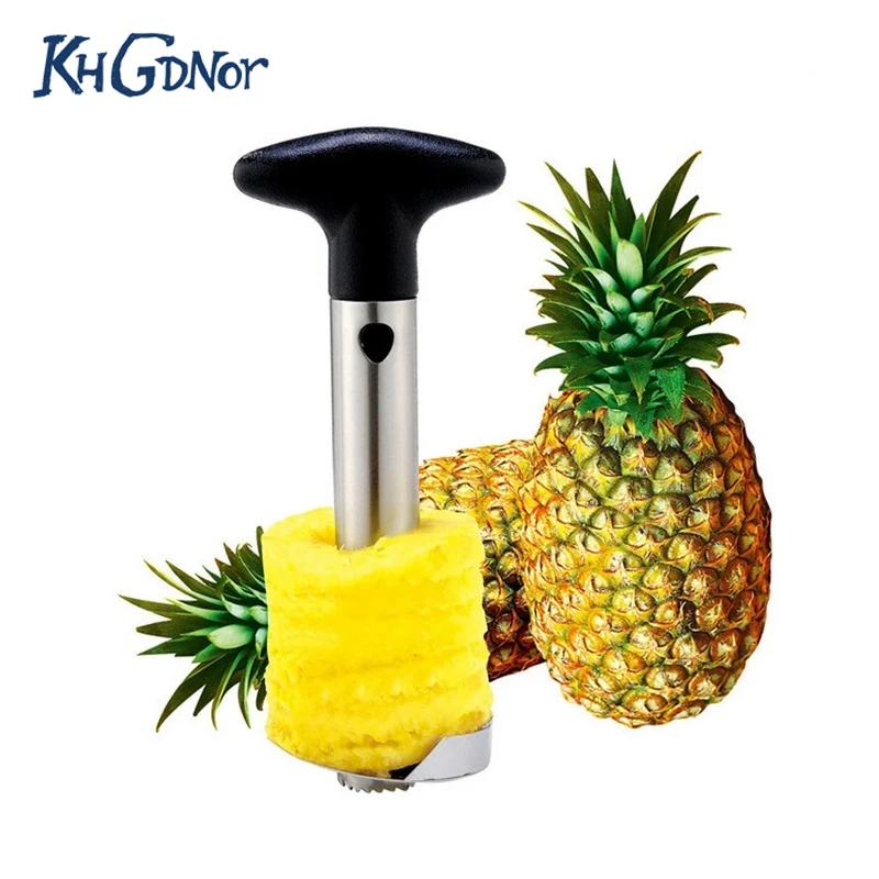Stainless Steel Pineapple Cutter Fruit Peeler Corer For Pineapple Easy