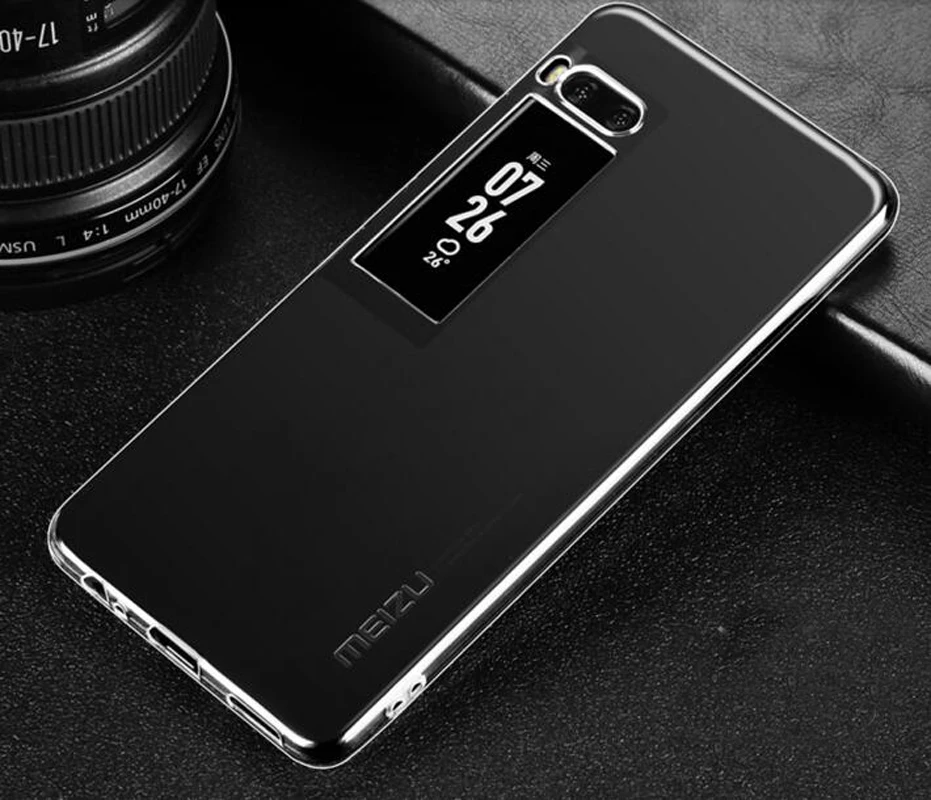 

For Meizu Pro 7 5.2" Ultra Thin Clear Soft TPU Back Cover Case For Meizu Pro 7 Plus 5.7"
