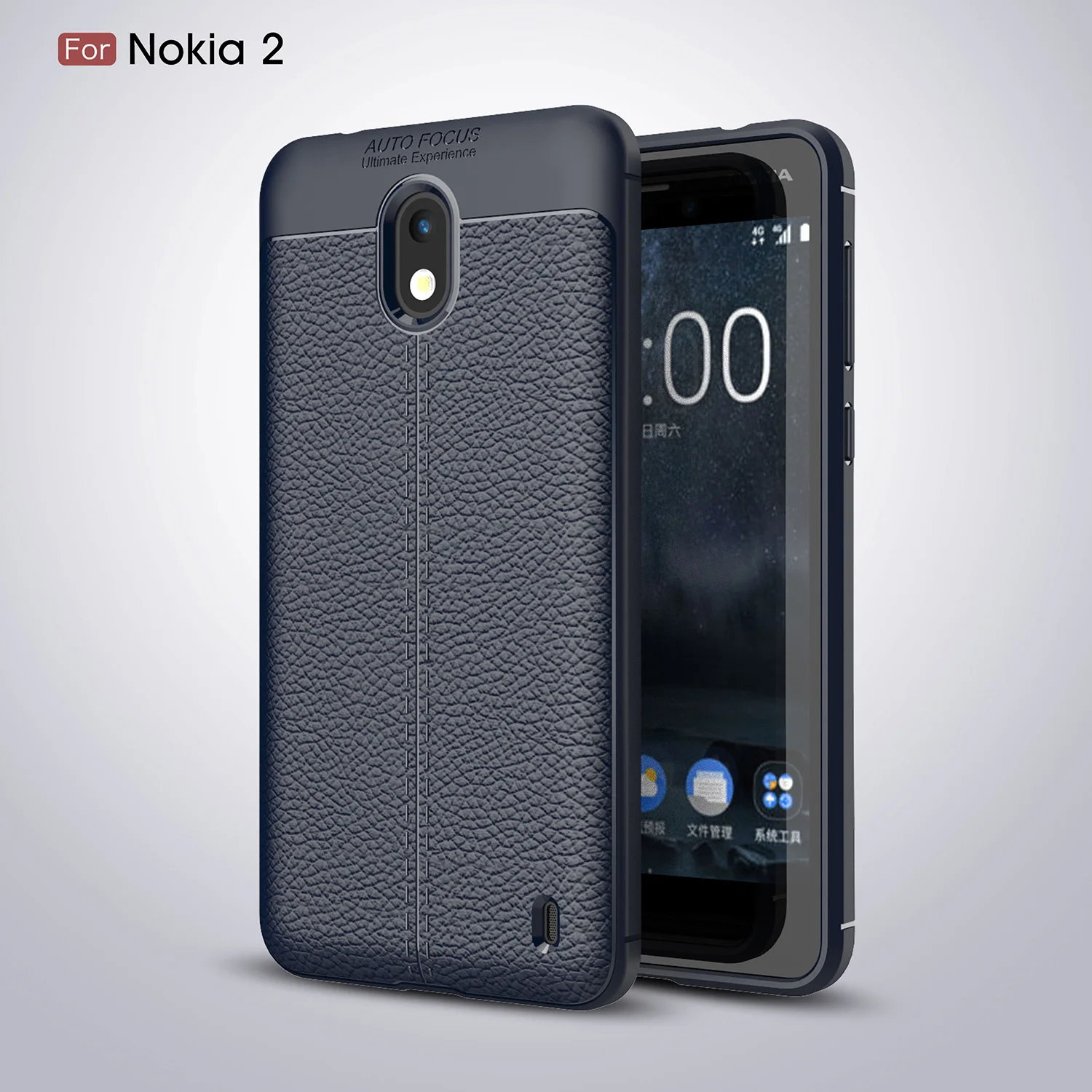 

Case for Nokia 2 Coque Nokia 2 Case Silicone Cover Nokia 2 Dual SIM Funda Nokia2 Leather Feeling Cover Global Dual SIM TD-LTE
