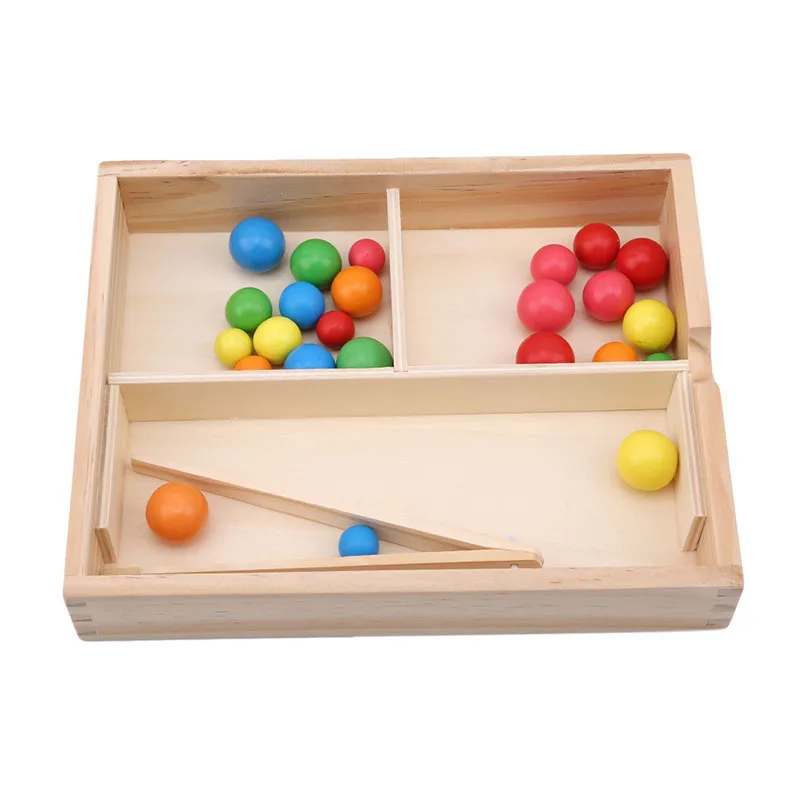 Kids Folder Beads Montessori Wooden Educational Toys For Children Fruit Tree Montessori Materials C