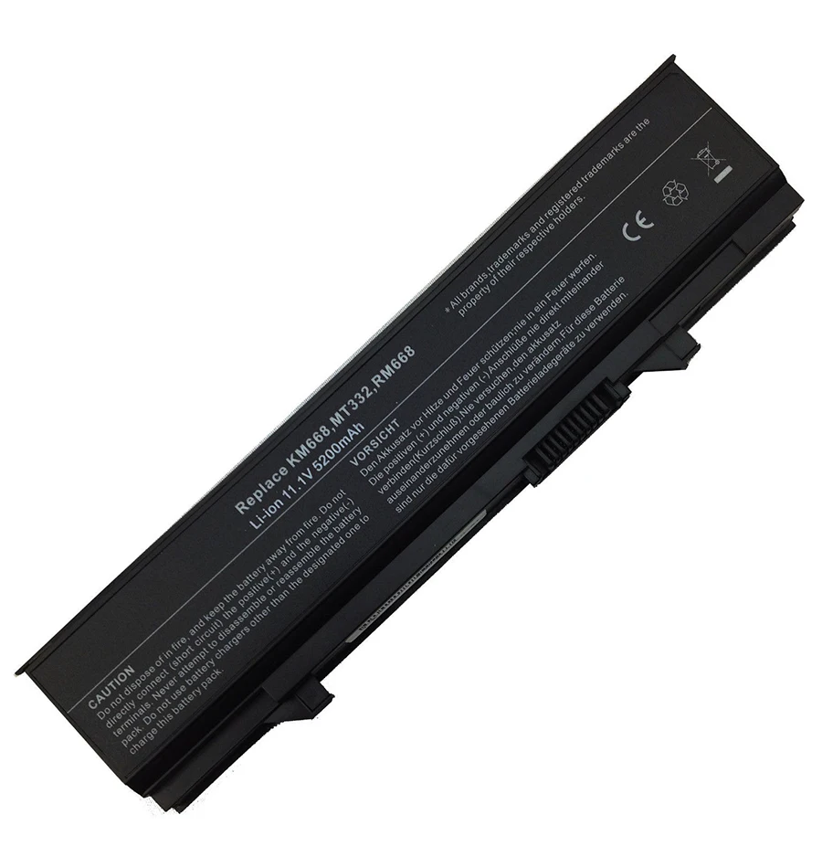 

Replacement Battery for Dell Latitude E5400 E5410 E5500 E5510 KM668 KM752 KM970 5200Mah