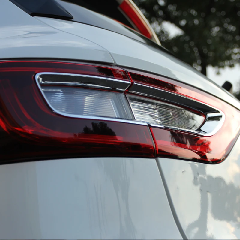 Foal Burning ABS хромированный задний фонарь для автомобиля Накладка наклейка Renault Koleos