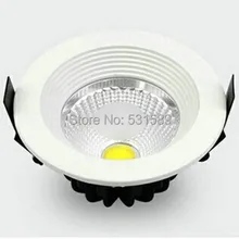 1 шт./партия Белый окрашенный алюминиевый корпус высокий pwer 30 Вт Встраиваемый светодиодный светильник