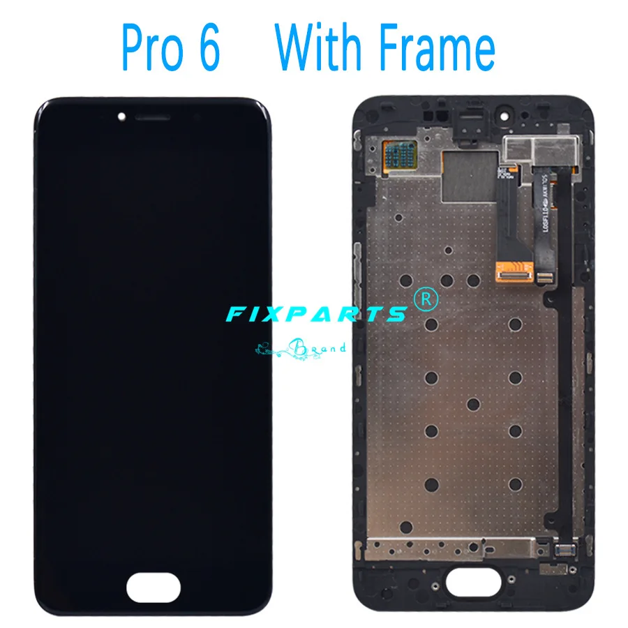 100% протестированный Новый Meizu Pro6 Pro 6S 6 Plus ЖК экран + кодирующий преобразователь