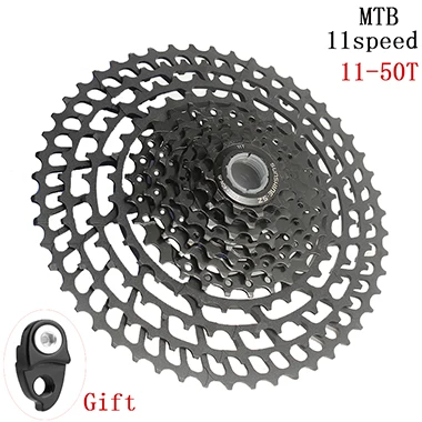 SUNSHINE 8/9/10/11/24/27/30/скорость 27 Скорость 24 скорость горный велосипед MTB велосипедный кассета маховик Звездочка сменная шестерня(подарок хвост - Цвет: 11S 11-50TSLR