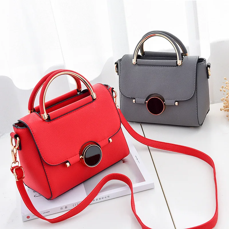 

Women's Bag 2019 New Hardware Decoration Fashion Single Shoulder Handbag