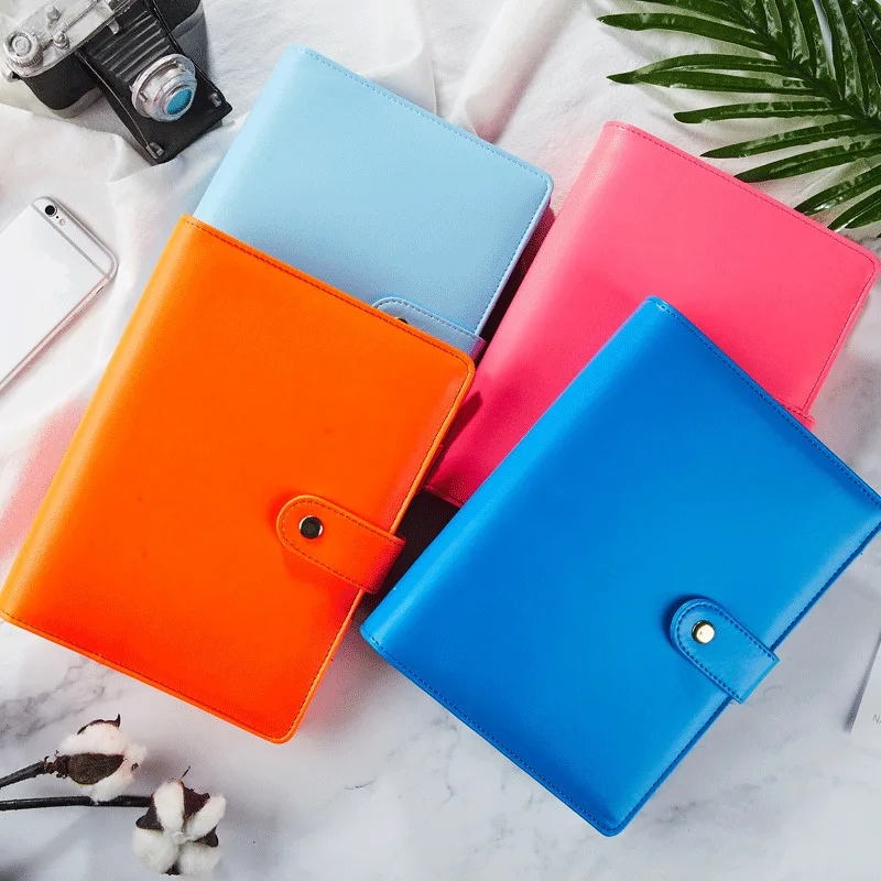 A5 спиральный планировщик 2020 чистый цвет золото Binder повестки дня милые тетради