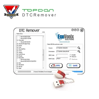 

DTCRemover DTC Remover Work to Remove/Disable DTCs for OBD M-BUS Car of Run with 6 Languages