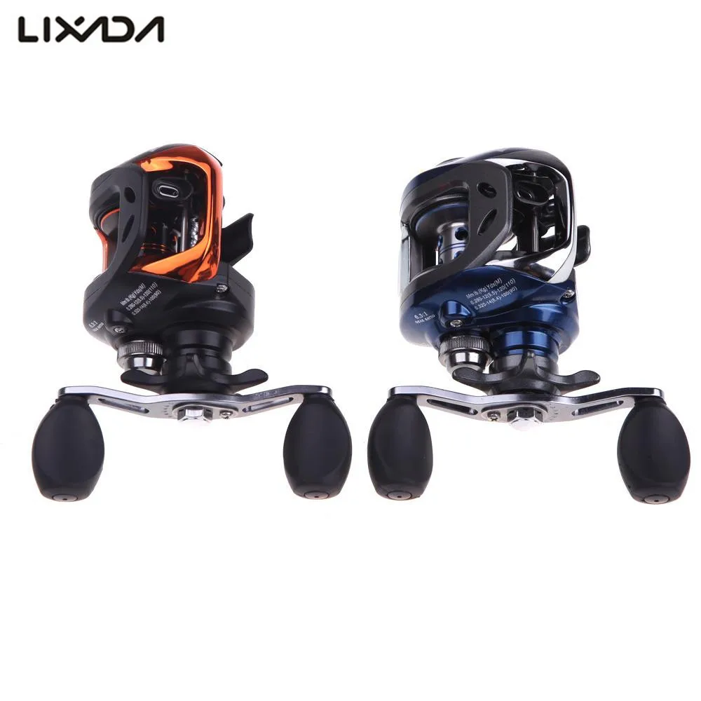 

Lixada AF103 Fishing Reel 11BB Ball Bearings Left/Right Hand Bait Casting Carp Fishing Reel High Speed Fishing Coil for Pesca