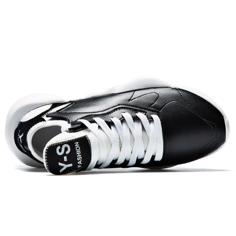 Gongma Men's Running Triples Shoes Leather Black Women Sneakers Lghtweight Outdoor Sports Shoes Lace Up Road Jogging Sneaker 44 Gongma Men's Running Triples Shoes Leather Black Women Sneakers Lghtweight Outdoor Sports Shoes Lace Up Road Jogging Sneaker 44