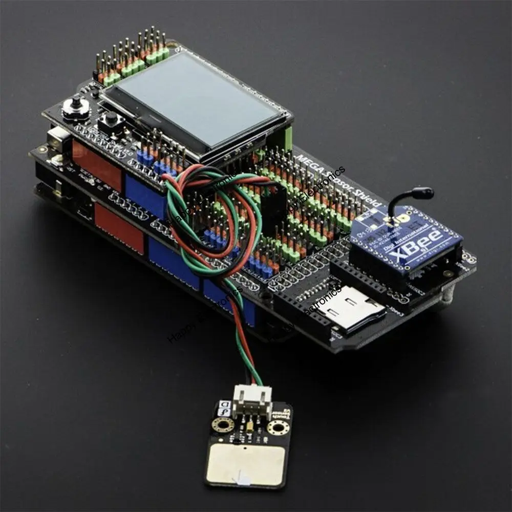 DFRobot датчик Mega Shield/IO Плата расширения V2.4 для Arduino Mega