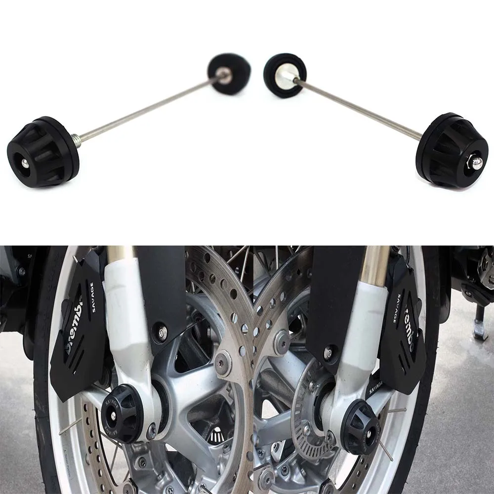 1set For BMW R1200GS 2013 2017 Motorcycle Front Axle Fork Wheel