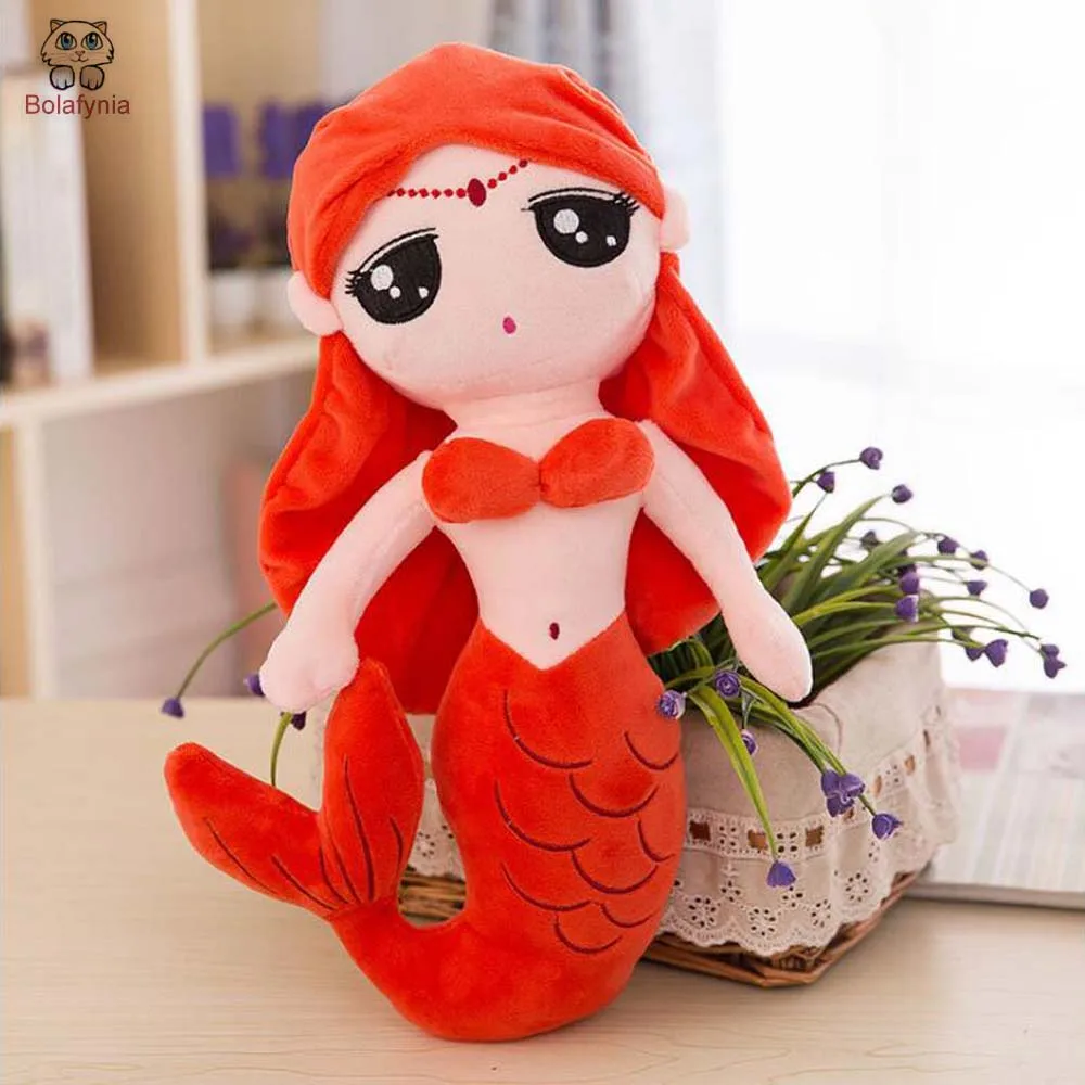 

Children Stuffed Plush Toy Mermaid With Four Kind Baby Kids Christmas Birthday Gift