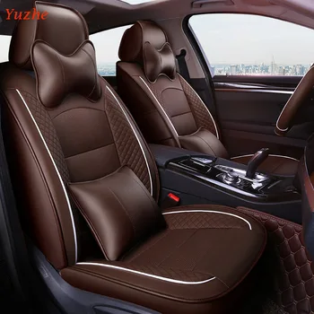 

Yuzhe Auto Leather set car seat covers For Suzuki Jimny Grand Vitara Kizashi Swift SX4 automobiles car accessories styling seat