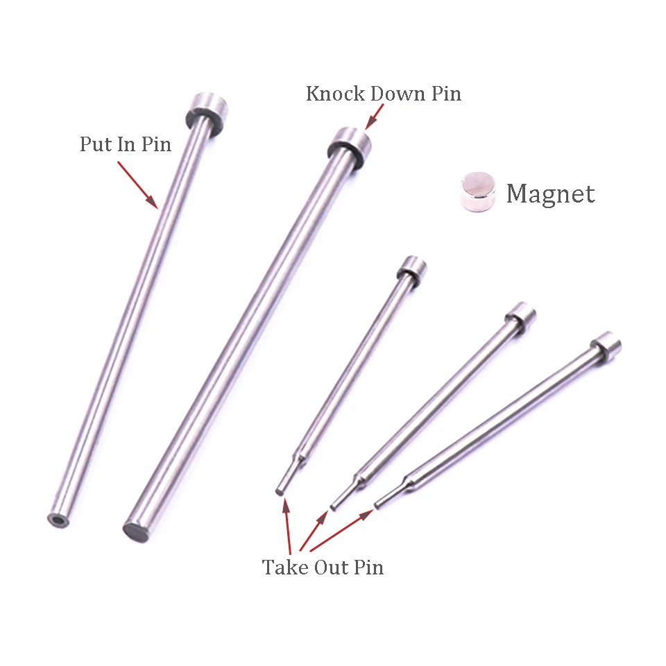 

Car Key Remover Nail Car Remote Key Pin Removal Pin 6pcs/lot Disassembly Tool Set Locksmith Repair Tools