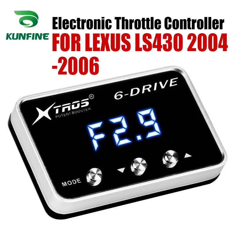 Автомобильный электронный контроллер дроссельной заслонки гоночный ускоритель мощный усилитель для LEXUS LS430 2004-2006 Тюнинг Запчасти аксессуар