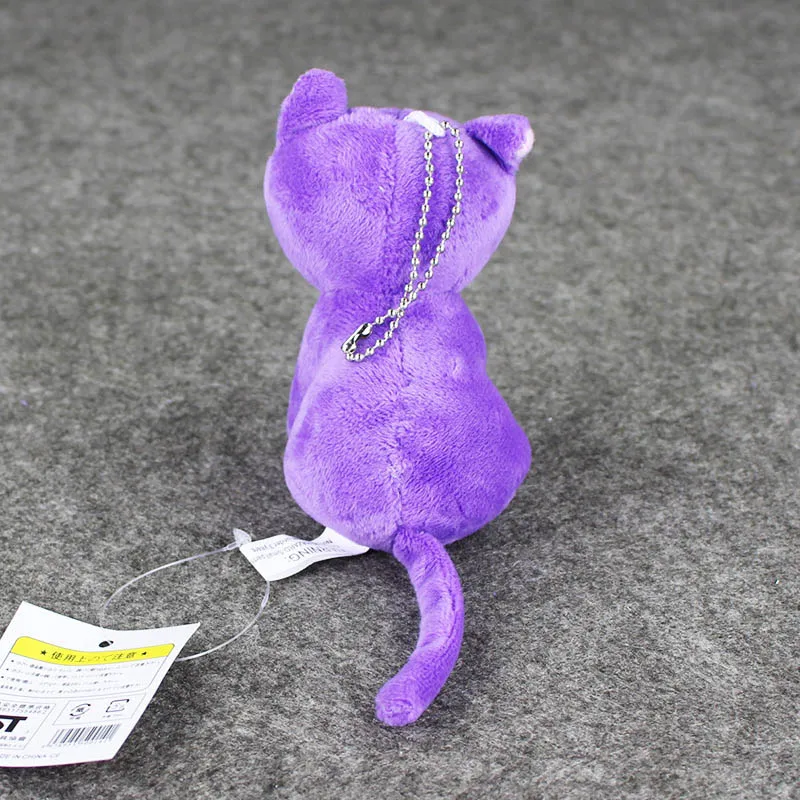 Высота каблука 10 см с милым японским аниме «Сейлор Мун» лунный Артемис Диана кошка брелок с мягкой игрушкой игрушка мягкая плюшевая игрушка, подарок плюшевая игрушка кулон для детей