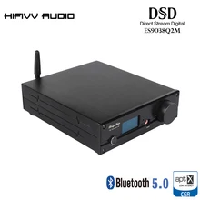 HiFi Bluetooth 5,0 плеер с ЦАП ES9038Q2M и XMOS U208 декодер поддерживает DSD512 APT-X-HD