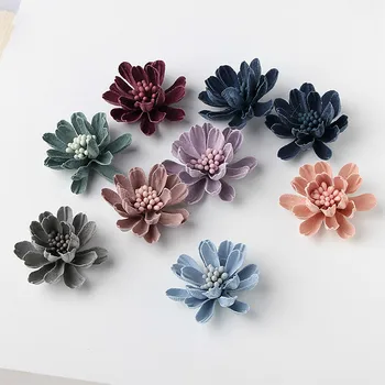 

Korean flower hairpin hairpin hair ring accessories DIY brooch bra mobile phone case decoration material