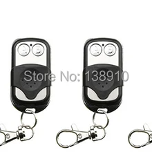 Радио Дистанционное Управление Переключатель DC12V мини-приемник 4* металлические кнопки передатчика обучения товара/лампа/окно/гараж дверные рамы