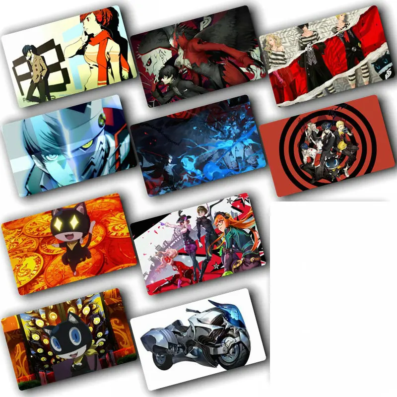 Persona 5 Sticker 100pcs Different Style Anime Stickers Bus ID Waterproof Card Stikers Classic Toys