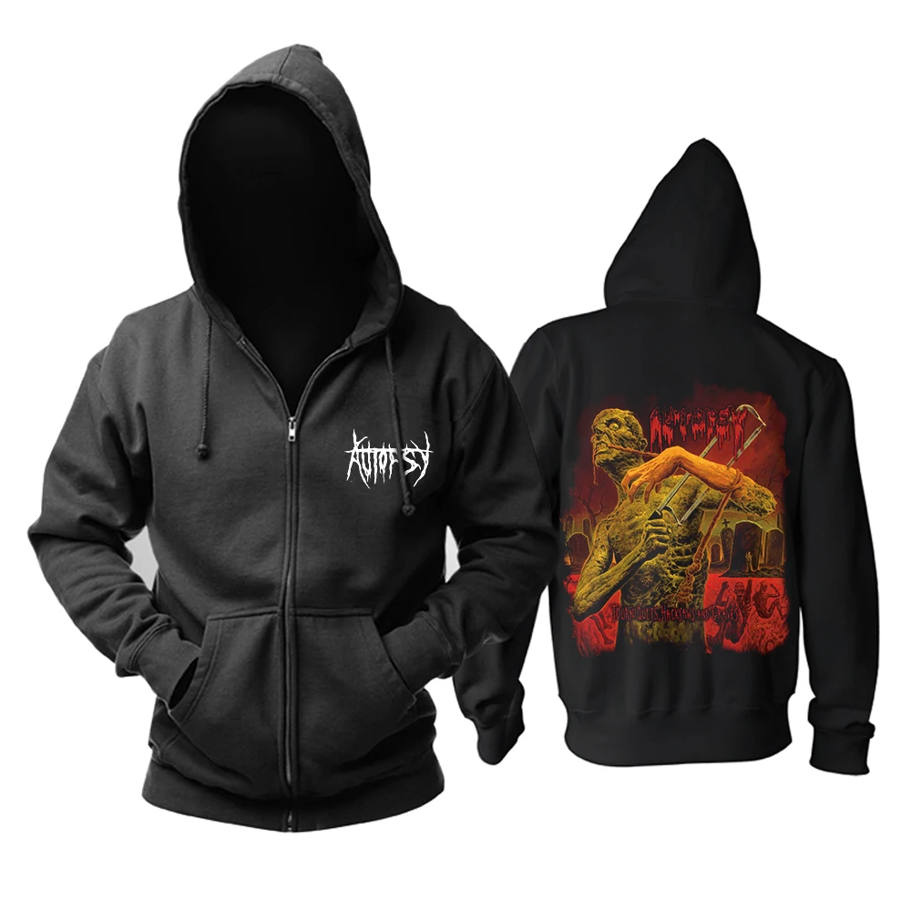 

Bloodhoof Free shipping death Metal Autopsy Feast For A Funeral black new hoodie Asian Size