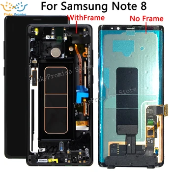 

Black Gold Purple Blue 6.3'' Replacement LCD for SAMSUNG GALAXY Note 8 Note8 Display Touch Screen Digitizer Assembly
