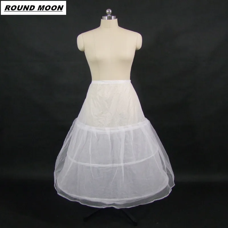 Cheap Wedding formal dress pannier yarn 3 wire 1 hard network Petticoat
