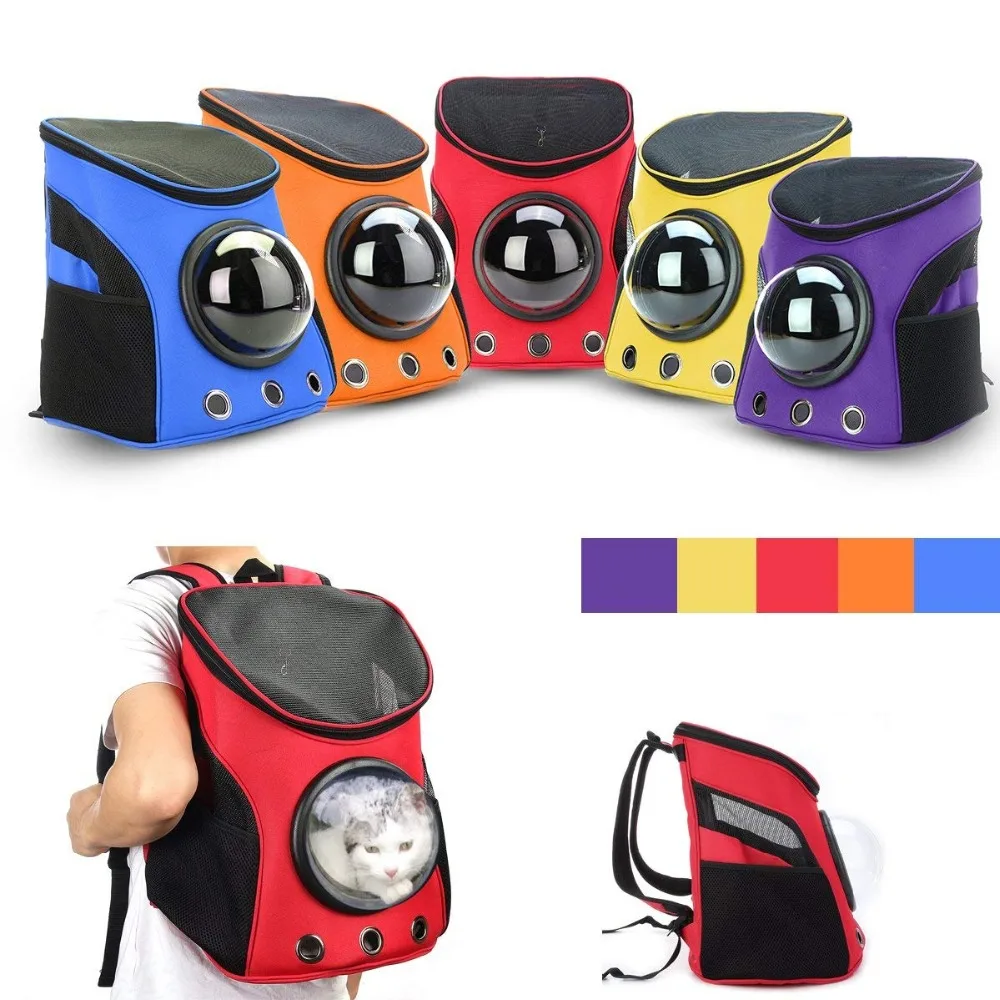 Carrier Dog Cat Space Capsule Pet Travel Backpack Bag Breathable
