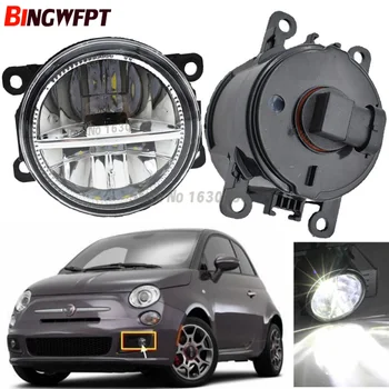 

2pcs/set Car styling High Brightness White 6000k LED Fog Light H11 12V 90mm For fiat 500 sport 2014