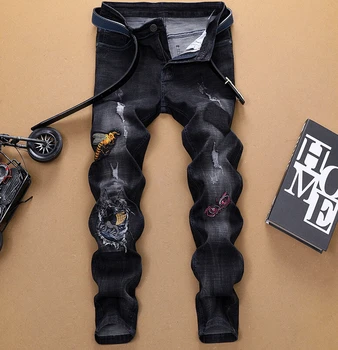

2019 fashion men's jeans in autumn and winter design B785