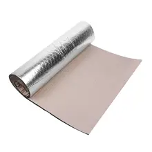 Высококачественный автомобильный звукоизоляционный коврик 50x100 см с закрытыми ячейками, теплоизоляция 10 мм