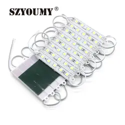 SZYOUMY 5050 SMD 5 светодиодный s светодиодный модуль белый/теплый белый/красный/зеленый/синий Водонепроницаемый свет реклама лампы DC 12 В оптовая