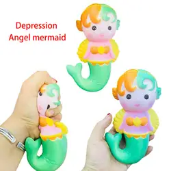 Angel mermaid медленно поднимающиеся игрушки для снятия стресса детские игрушки подарок